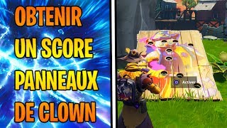 Panneau de clown fortnite