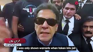 Chairman PTI Imran Khan's Exclusive Conversation with Independent Urdu in Islamabad High Court