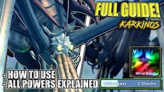 KU Karkinos Kaiju GUIDE \u0026 SHOWCASE! | All Powers and How to Use Them! ||| Kaiju Universe