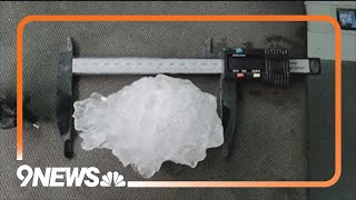 New record for largest hailstone in Colorado