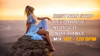 Best Non Stop Deep House / NuDisco / Indie Dance Mix Vol.4 (102 - 120 bpm)