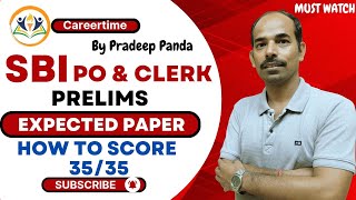 SBI PO \u0026 CLERK Prelims: Tips \u0026 Tricks to Crack The Exam | LIVE CLASS 🔴