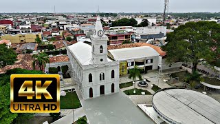 Abaetetuba em 4K: Vista Aérea da Praça de Nossa Senhora da Conceição e da Orla da Cidade