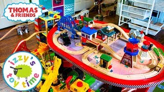 Thomas and Friends BIGGEST TRACK EVER! Fun Toy Trains ! Thomas Train with Brio for Children