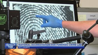 Pitt County forensic unit receives national accreditation