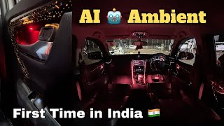 Ai 🤖 Car 🚘 Ambient Lights || Fortuner Car Specific Ambient Light by Coozo | Kashmere Gate 📍