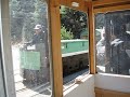 15インチ庭箱鉄道9633と24インチ紀州鉱山電車の行き違い