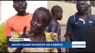 Abantu babiri bafiiridde mu kabenje