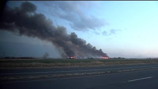 Fort Lyon fire forces evacuations in the area