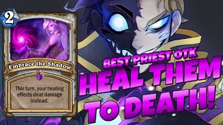 Meme Priest Healing OTK | Can it be done? Yes it can!  | Hearthstone