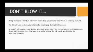 Mistakes to Avoid in YOUR Interview - 10 common interview mistakes