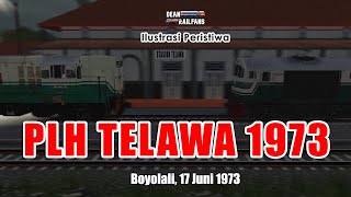 TELAWA STATION TRAIN ACCIDENT 1973 - Collision of Locomotives CC20001 and BB20035 | Train Simulator