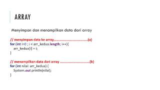 ITERA Pemrograman Berorientasi Objek : Collection Array List