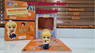 100 Subscriber Special! - Nendoroid 225 Saber Complete File Unboxing/Review