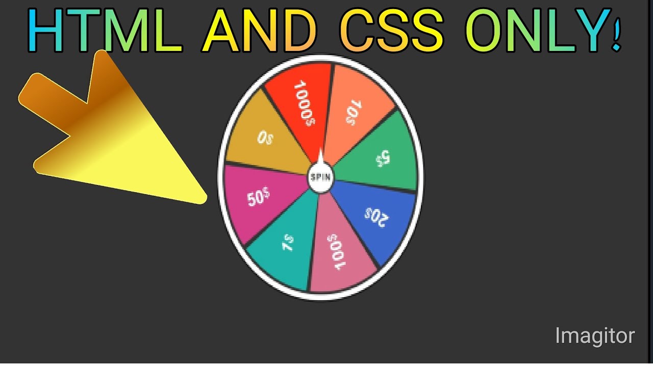 Spin Wheel In Html And Css At Brooke Mccann Blog