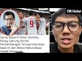 Rocky Gerung Dihujat Fans Timnas setelah berani komentar dan mengkritik Naturalisasi