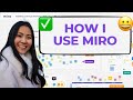 HOW TO ORGANIZE YOUR LIFE WITH MIRO! ✏️ Virtual Whiteboard Tour