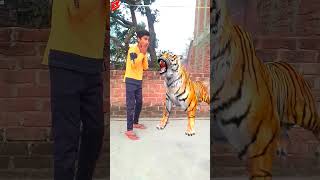 Ye Karke Dikhao!! 😱 Human To Tiger 🐅 Part 3 #VfxIndia #vfx #shorts