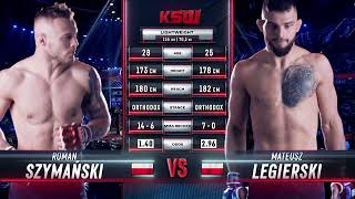 KSW Free Fight: Roman Szymanski vs. Mateusz Legierski