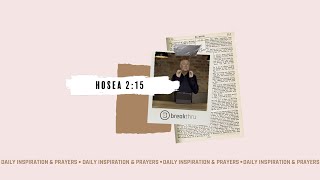 03 February 2021 || Hosea 2v15