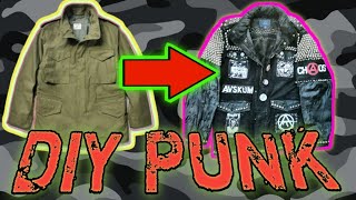 FORGOTTEN PUNK JACKETS! (Up-Cycled Military Surplus)