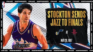 Stockton Leads Utah To Finals | #NBATogetherLive