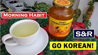 S\u0026R ONLINE SHOPPING UNBOXING HONEY CITRON GINGER TEA | KOREAN PRODUCTS | MAYUMI's HANDS