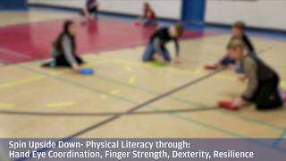 Learning Frisbee and Building Resiliency at Vermilion Elementary School