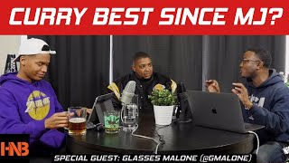 Is Steph Curry the best scorer since Jordan (feat. Glasses Malone @gmalone) | Hoops & Brews