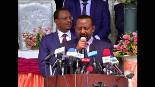 Haasaa Mummichi Minstra FDRI kab  Dr  Abiy guyyaa har'aa Magaalaa Ambootti ta