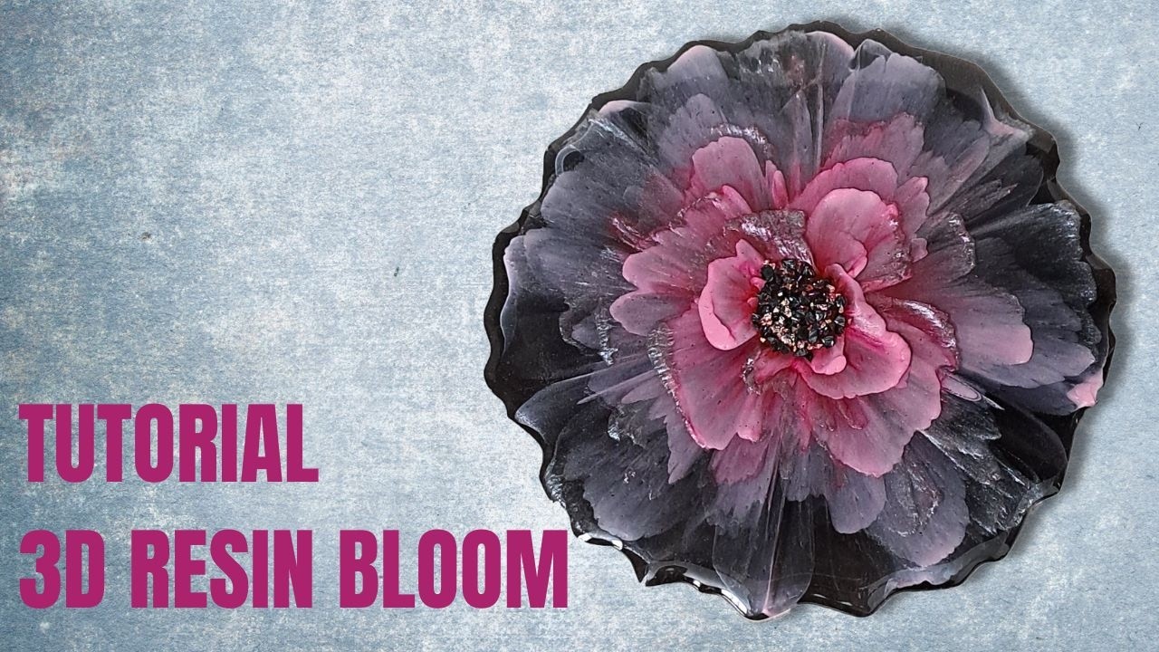 Mystic Bloom 3d Resin Bloom Tutorial Youtube