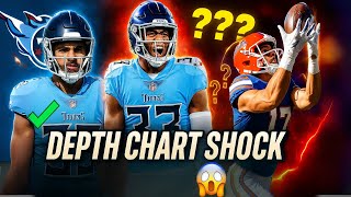 😳 Titans Drop UNEXPECTED Depth Chart BOMBSHELL! 🚨🔥