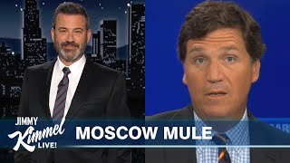 Pro-Russia Tucker Takes on Kimmel, George the Girl Scout Santos & Marjorie Taylor Greene "Attacked"