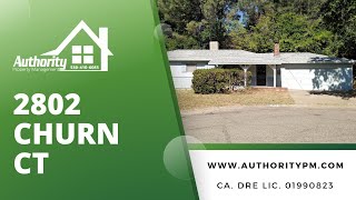 2802 Churn Ct Offered By Authority Property Management, Redding, CA