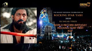 Rocking Star Yash Birthday Event 2020 (AFTERMOVIE)- DJ Sagar YesGB | Rocking Habba | KGF | Bengaluru