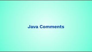 Java Comments Explained | Single-line, Multi-line & JavaDoc Comments 🚀