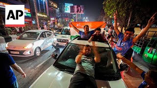 WATCH: Celebrations in India after cricket team wins Champions Trophy