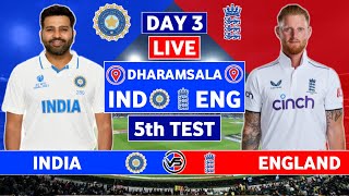 India vs England 5th Test Day 3 Live Scores | IND vs ENG 5th Test Live Scores & Commentary