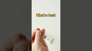 Hba1c test #diabetes