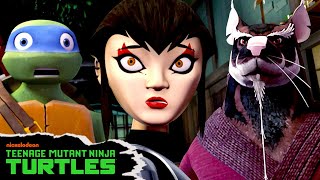 Ninja Turtles FIGHT Tiger Claw! 🐯 w/ Karai | \