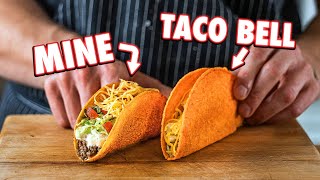 Making Taco Bell Doritos Locos Tacos At Home | But Better