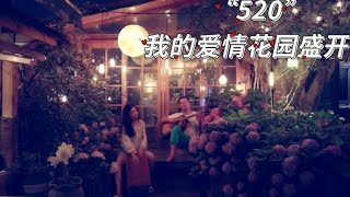 45+姐姐花园生活，520又结婚纪念日，爱情的花园盛开