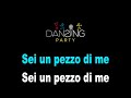 levante pezzo di me testo lyrics karaoke style