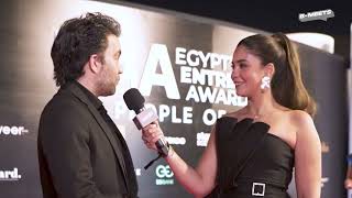 Sherif Ramzy at EEA '23 Red carpet شريف رمزي على السجادة الحمراء لحفل أعمالتسليم جوائز ريادة الأعمال