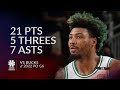 Marcus Smart 21 pts 5 threes 7 asts vs Bucks 2022 PO G6