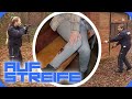 Polizisten in PANIK! 🔫 Welche Gefahr geht von dem Angreifer aus? | Auf Streife | SAT.1