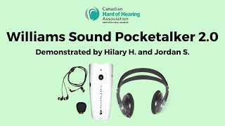 Williams Sound Pocketalker 2.0 Demonstration - CHHA-NL