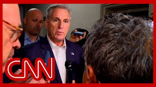McCarthy blames Democrats for 'disrupting the country'