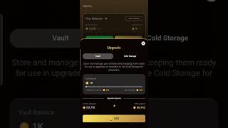 A new way to upgrade your vault on Satoshi Miner