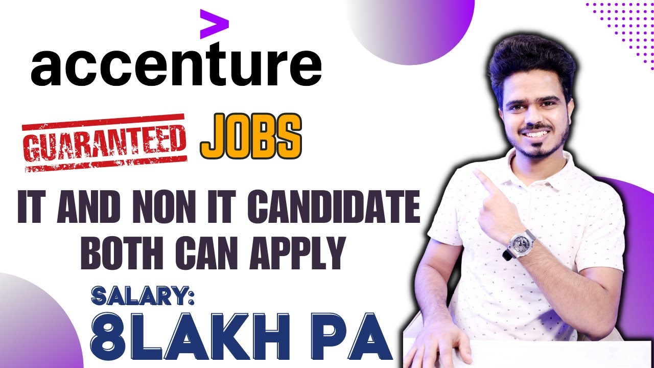 Accenture Hiring For Freshers | Guaranteed Jobs | Anyone Can Apply ...